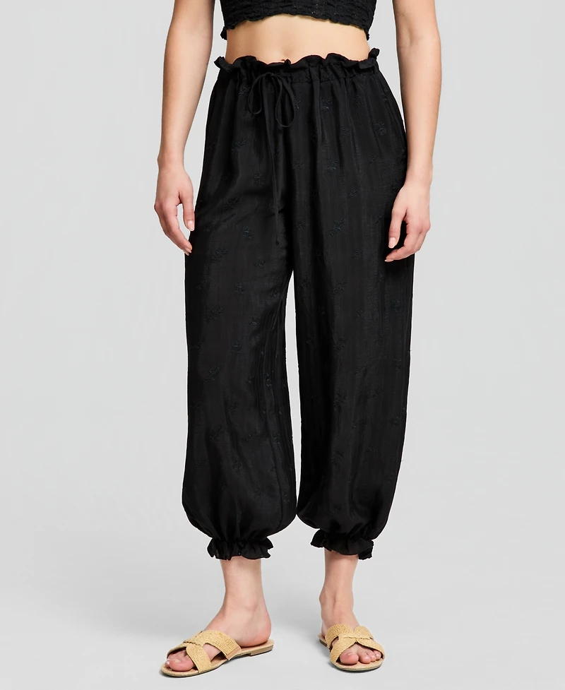 And Now This Women's Embroidered Balloon Pants, Macy's Exclusive