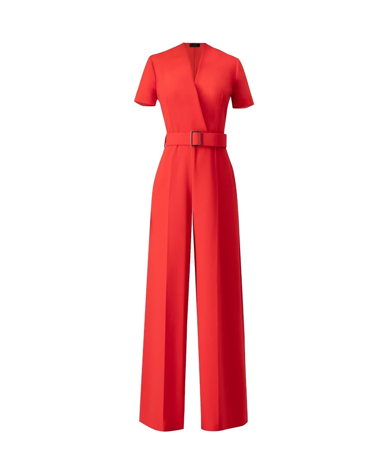 Ivonne Women's Wide-Leg Belted Jumpsuit