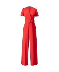 Ivonne Women's Wide-Leg Belted Jumpsuit
