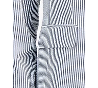 Le Suit Women's Long-Sleeve Seersucker Pantsuit