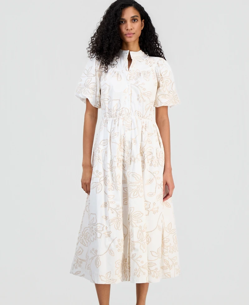 T Tahari Women's Tiered Midi Dress