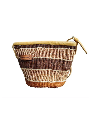Life Lines Handmade Sisal Straw Crossbody Bag