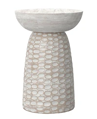 Simpli Home Boyd 13" Mango Wood Solid Accent Table