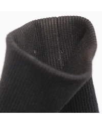 Pre-Owned Love Moschino Women's Black Jersey Nylon Hoodie Jacket