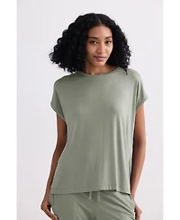 Reistor Women's Relaxed Tee Set Olive