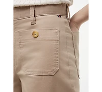 Tommy Hilfiger Women's Twill Patch Pocket Chinos Pants