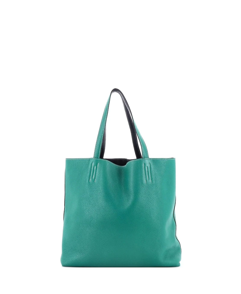 Pre-Owned HERMES 45 Double Sens Tote Clemence