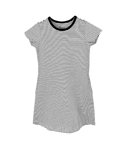 Mightly Toddler Girls Fair Trade Organic Cotton Short Sleeve T-Dress