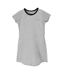 Mightly Toddler Girls Fair Trade Organic Cotton Short Sleeve T-Dress