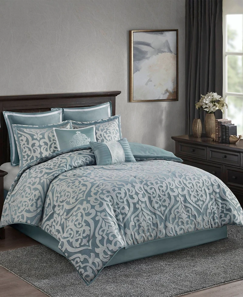 Madison Park Odette Jacquard 8-Pc. Comforter Set