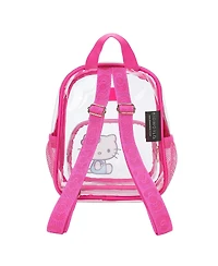 Hello Kitty Sitting Character Adult 11” Clear Mini Backpack