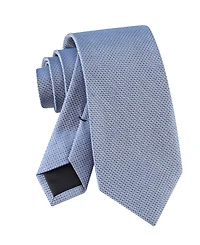 Calvin Klein Men's Textured Solid Silk & Linen Blend Tie