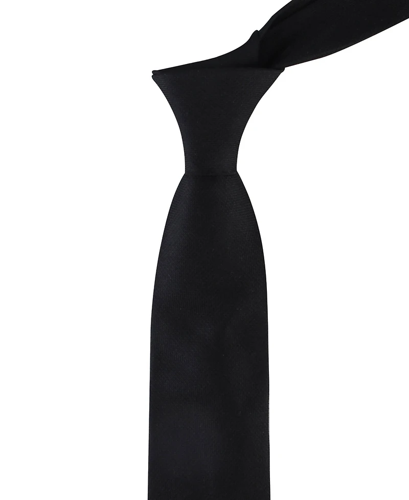 Calvin Klein Men's Solid Silk Classic Tie