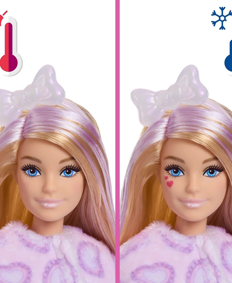 Barbie Cutie Reveal Cuddly Series Kitten Doll and Accessories