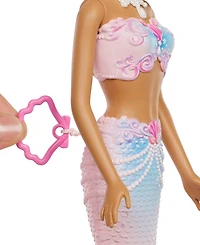 Barbie Bubble Sparkle Mermaid Doll with Bubble-Making Feature