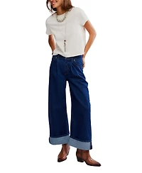 Free People Women's Alia Wide Leg Jeans