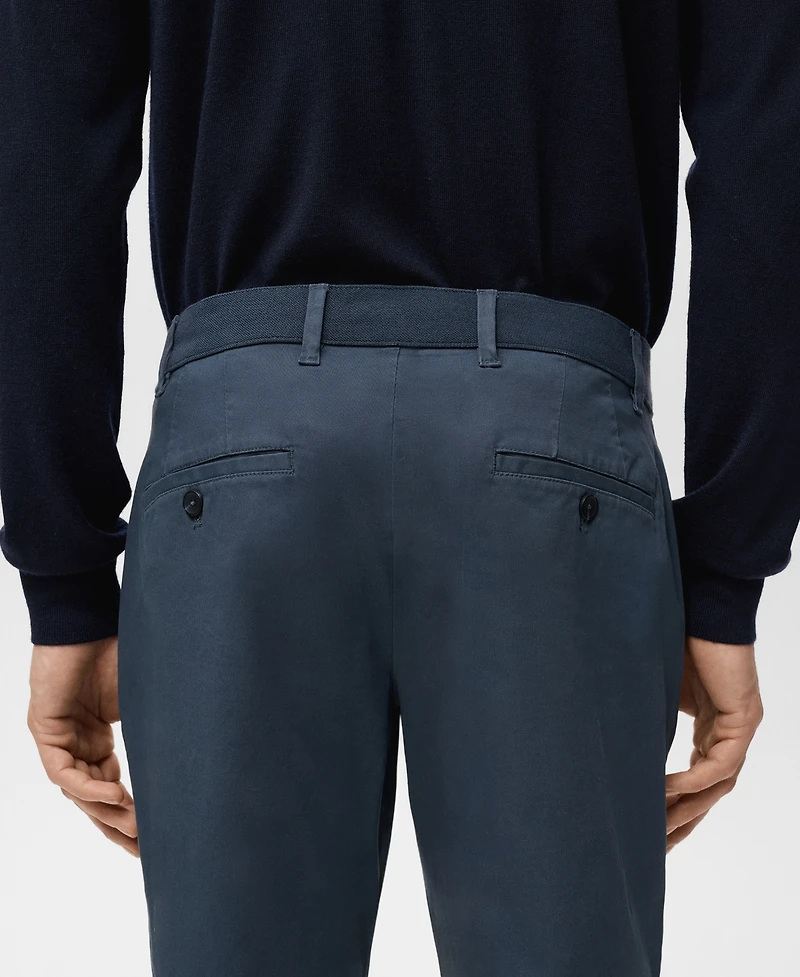 Mango Men's Prato Cropped Tapered Chino Pants