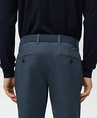 Mango Men's Prato Cropped Tapered Chino Pants