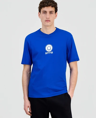 Hugo Boss Men's Cotton Logo Crewneck T-Shirt