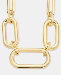 Lauren Ralph Lauren Gold-Tone Large Link Collar Necklace