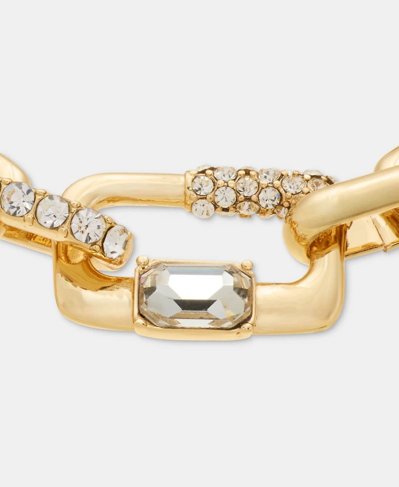 Karl Lagerfeld Paris Pave Link Slider Bracelet