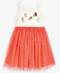 Disney Girls' 2T-6X Moana Sleeveless Dress