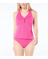 Beach House Women's Swim Nina Ruffled Trim Tankini Top