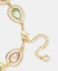 Anne Klein Stone All-Around Collar Necklace, 16" + 3" extender