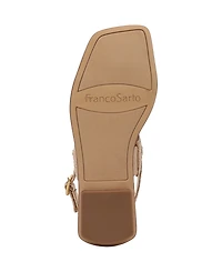 Franco Sarto Women's Enrica Open Toe Slingback Sandals