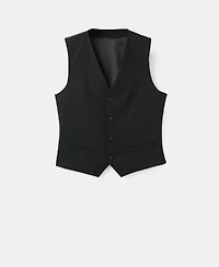 Mango Men's Super Slim-Fit Stretch-Fabric Suit Vest