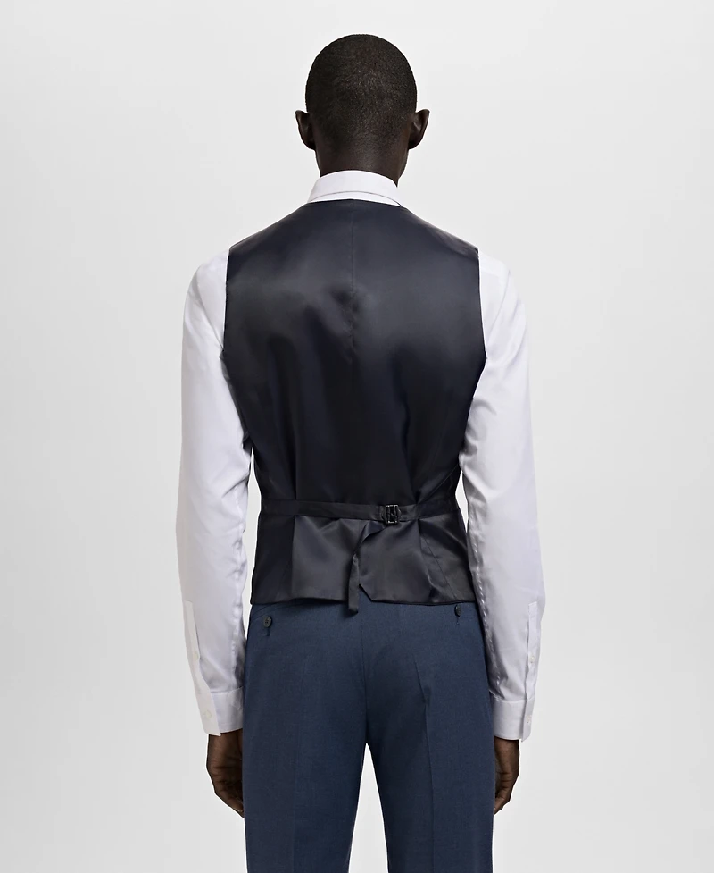 Mango Men's Paris Super Slim-Fit Suit Vest