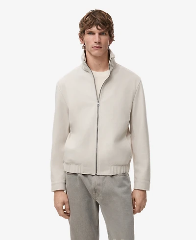 Mango Men's Regular-Fit Zip Jacket