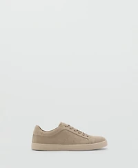 Mango Men's Suede Trainers