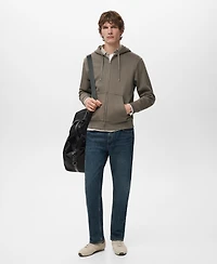 Mango Men's Zipped Hoodie