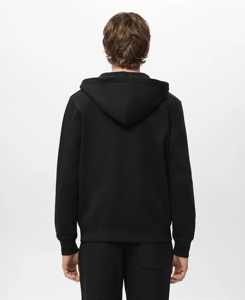 Mango Men's Zipped Hoodie