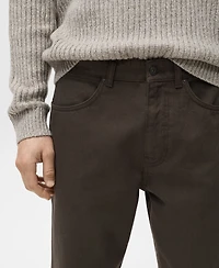 Mango Men's Regular Fit Cotton Jeans