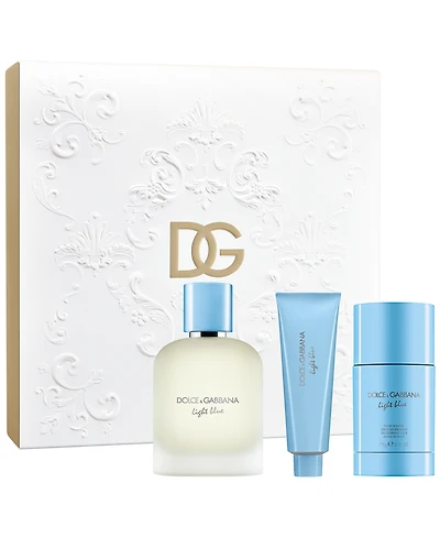 Dolce&Gabbana 3-Pc. Light Blue Pour Homme Eau De Toilette Gift Set