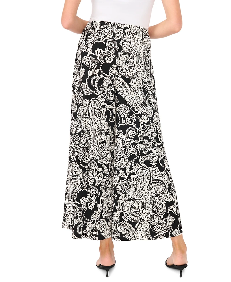 Sam & Jess Women's Wide-Leg Pull-On Pants