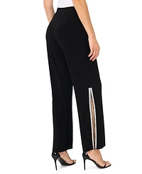 Msk Women's Imitation Pearl Pull-On Pants