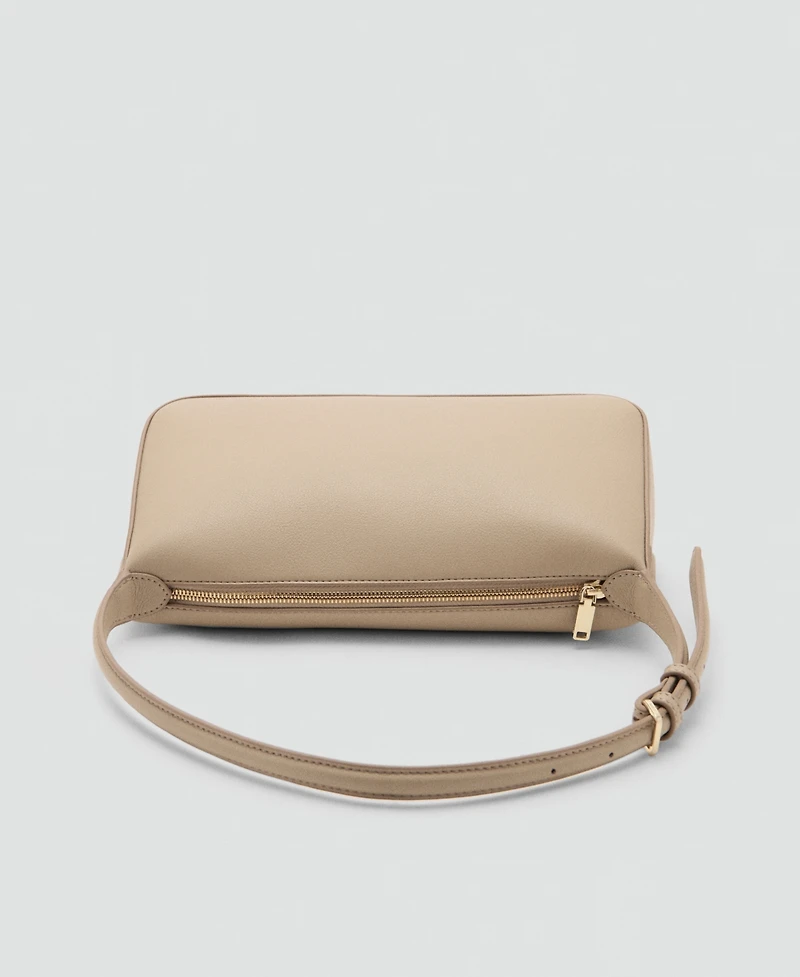 Mango Women's Faux-Leather Shoulder Bag