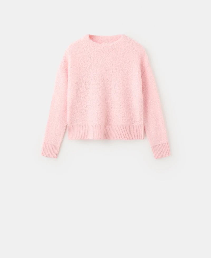 Mango Women's Perkins Neck Knitted Sweater