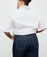 Mango Women's Mom2000 High-Rise Jeans