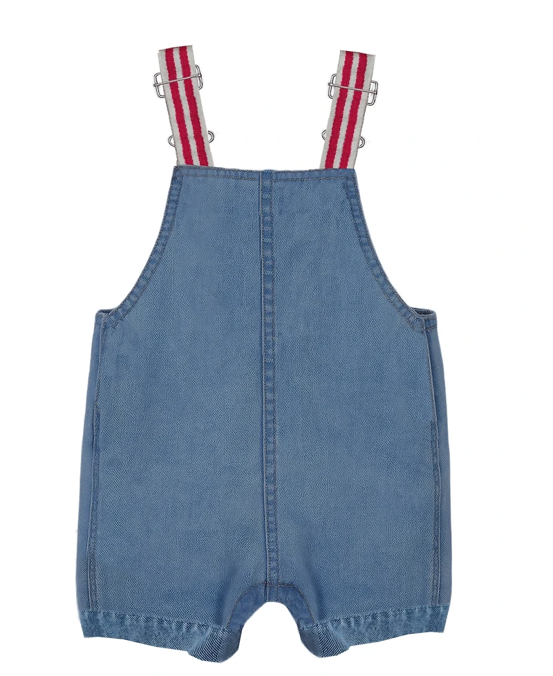 Disney Baby Girls' Minnie Mouse Bodysuit & Shortall, 2-Piece Set