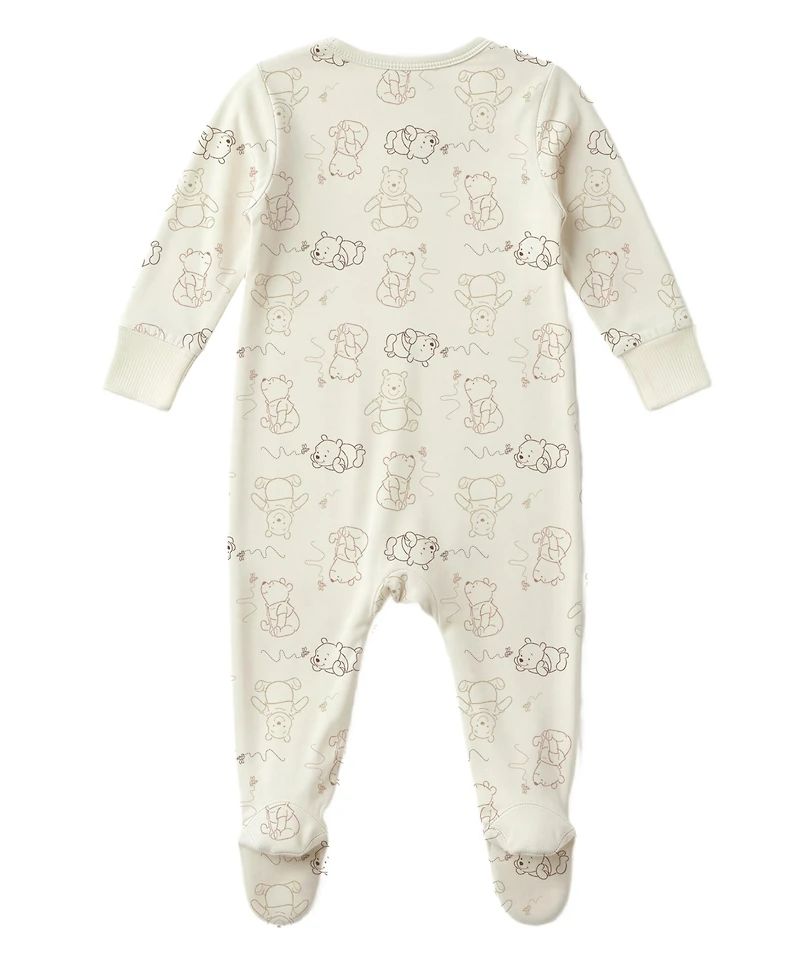 Disney Baby Boys' Pooh Crewneck Sleep and Play