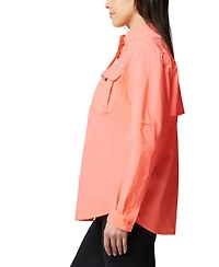 Columbia Women's Bahama Ii Roll-Up Long-Sleeve Top