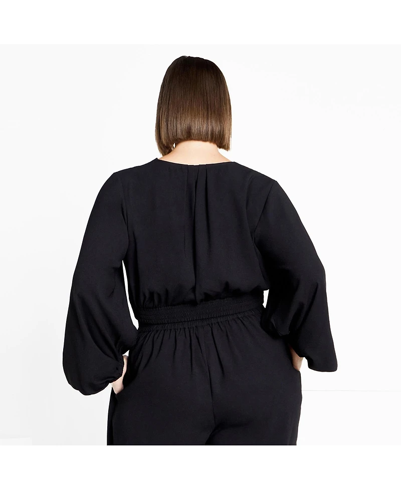 City Chic Women's Plus Fiesta Top