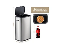 gaomon 14.5 Gallon Automatic Trash Can with Lid - Smart Motion Sensor Design, 55L Capacity, Perfect for Kitchen, Bathroom