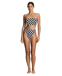 Lauren Ralph Women's High Waist Swim Bottoms
