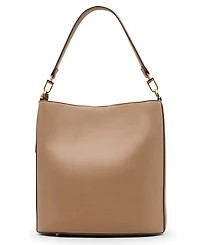 Anne Klein Small Oval Turn-Lock Bucket Bag