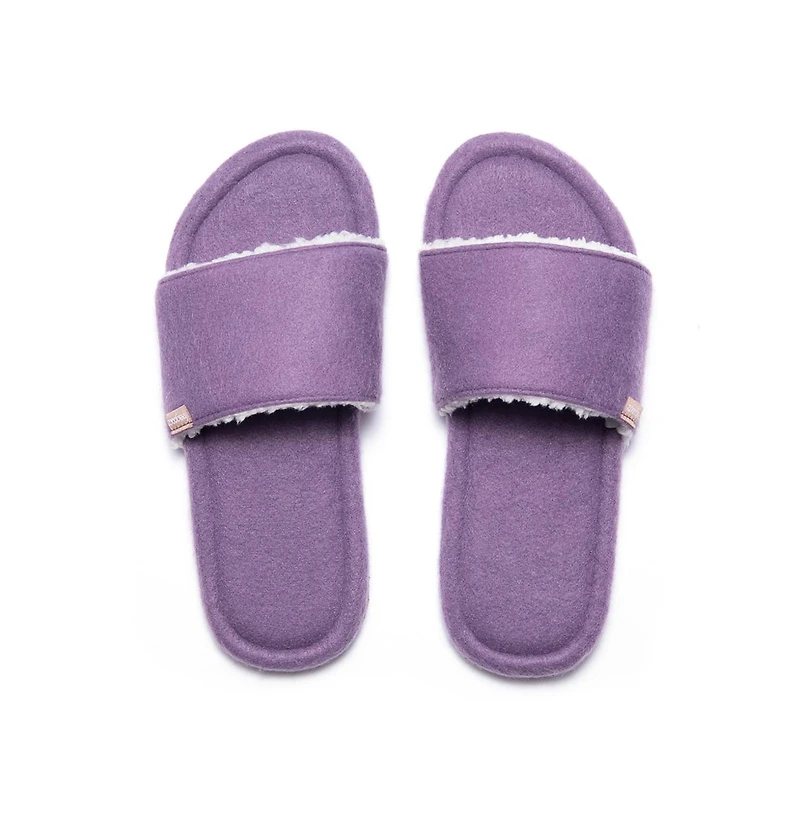 Feelgoodz Women's Soft Slide Indoor / Outdoor Natural Rubber Sole House Shoes